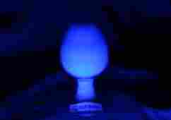 Blue Phosphors For Tricolor Lamps