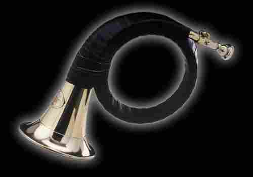 Hunting Horn (Brass With Silvered Bell Rim)