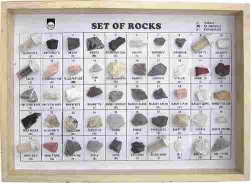 50 Rocks Set Educational Teaching Aids Science Kits