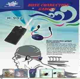 Hearing Aid Bone Conduction Swimming Headset+Walkie Talkie
