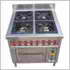 Four Burner Gas Range With Oven