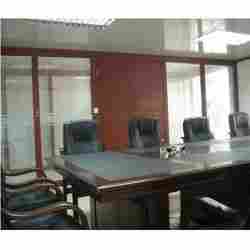 Full Glass PVC Office Partition
