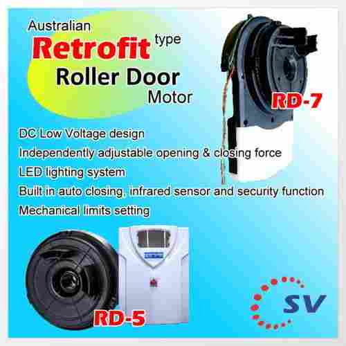 Retrofit Type Roller Door Motor