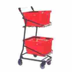 Shopping Trolley With Basket