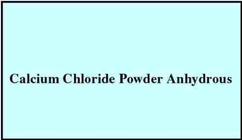 Calcium Chloride Powder Anhydrous