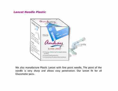 Lancet Needle Plastic