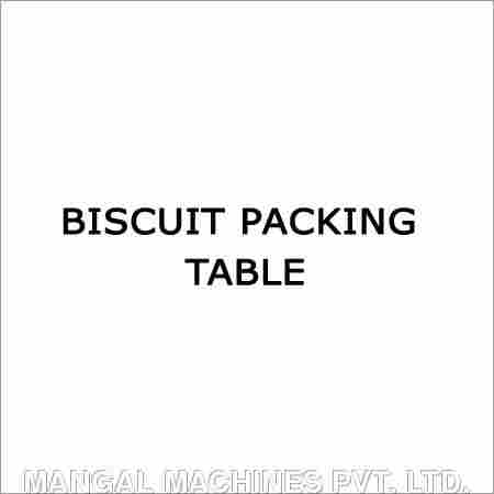 Biscuit Packing Table