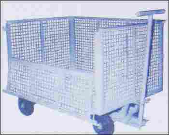 Box Trolley With Wiremess