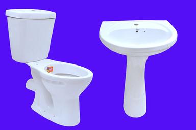 White Sanitary Ware Toilet