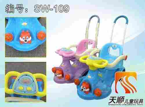 Good Quality Baby Swing Car With A Handle
