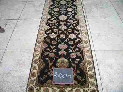 Designer Black Ivory Carpets (26x10)