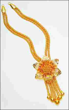 Gold Necklace Sets (Sju 1172)