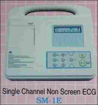 Single Channel Non Screen Ecg Machine (Sm-1e)
