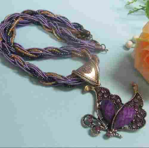 Butterfly Metal Necklace