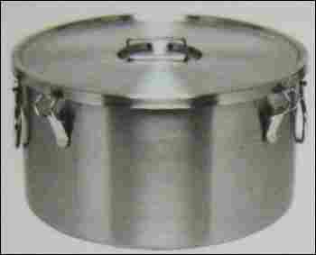 Stainless Steel Food Container (Medium-Height)