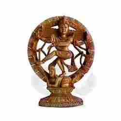 Wooden Natraj Statue