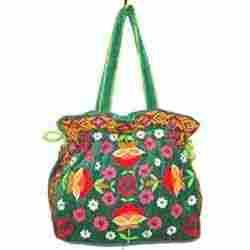 Embroidered Velvet Designer Bags