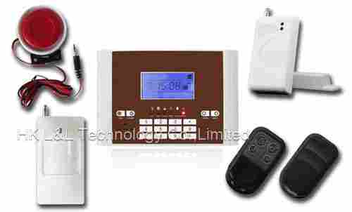 LCD Screen Home GSM SMS Intrusion Alarm with Timing Arm