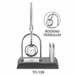 Pendulum Table Clock