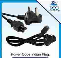 Power Cord Indian Plug