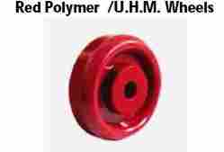 Red Polymer Wheels