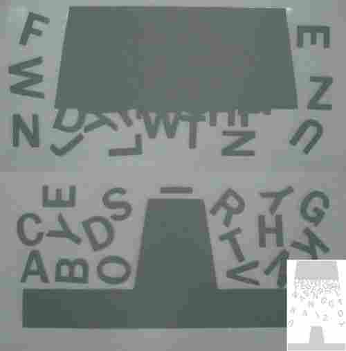 Alphabet Wall Sticker FM-031