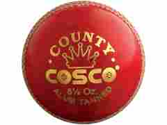 Cosco Cricket Leather Ball County