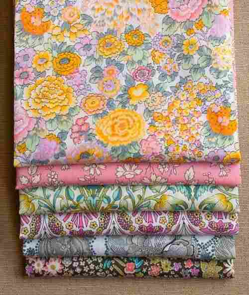Cotton Flower Prints Fabrics