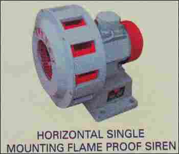 Horizontal Single Mounting Flame Proof Siren