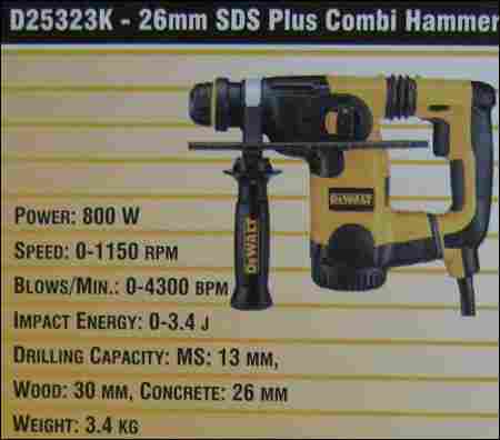26mm Sds Plus Combi Hammer (D25323k)