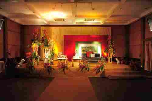 Event Party Stage Flower Decoration Service