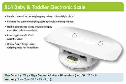 Salter 914 Baby Weighing Cum Toddler Scale