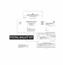 Postal Ballot Kit Printing Service