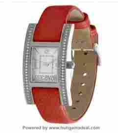 Ladies Silver Dial Wrist Watch