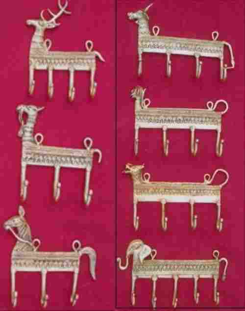 Brass Wall Key Hanger 