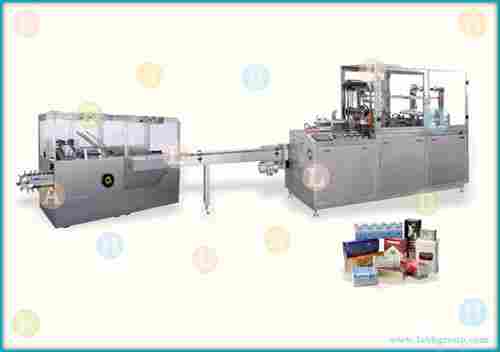 Combined Packing Line with Automatic Carton Machine