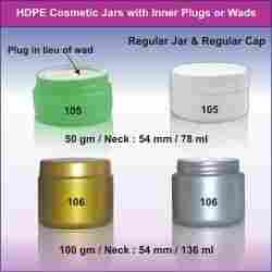 HDPE Cosmetic Jars