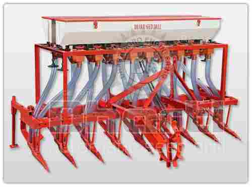 Tractor Operated Automatic Seed Cum Fertilizer Drill (9 Teeth a   18 Pipe 63 Inch)