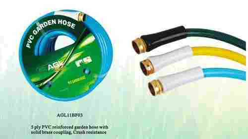 Garden Hose With Sleeves And Brass Couplings