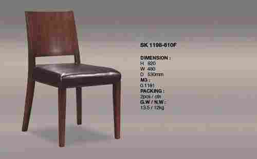 Modern Style Veneer Back Chair