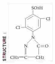 1(2.5 Dichloro 4-Sulfo) Phenyl 3-Methyl 5 Pyrazolone