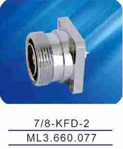 Female Connector With Flange 7/16-KFD