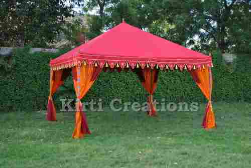 Garden Red Pergola Tent
