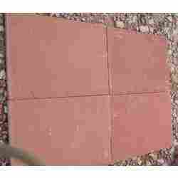 Red Sand Stone Paving