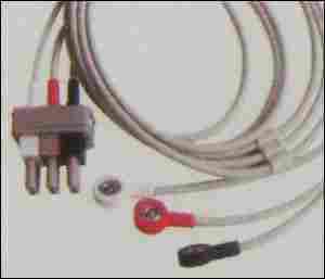 Ecg Trunk Cable Wire Compatible For Hp