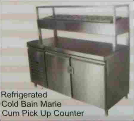 Refrigerated Cold Bain Marie Cum Pick Up Counter