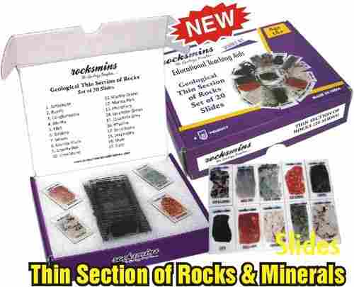 Thin Section of Rocks (Set of 20 Slides)