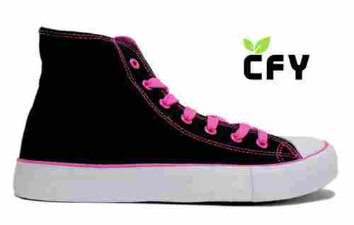 Fashion Lace-up Canvas Shoes for Girls