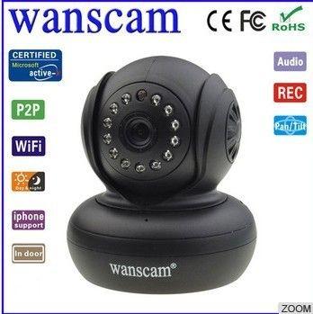 HW0021 iPhone Android Control Supported Indoor CMOS Wireless UPNP HD IP Camera