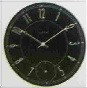 Designer Glass Black Wall Clock